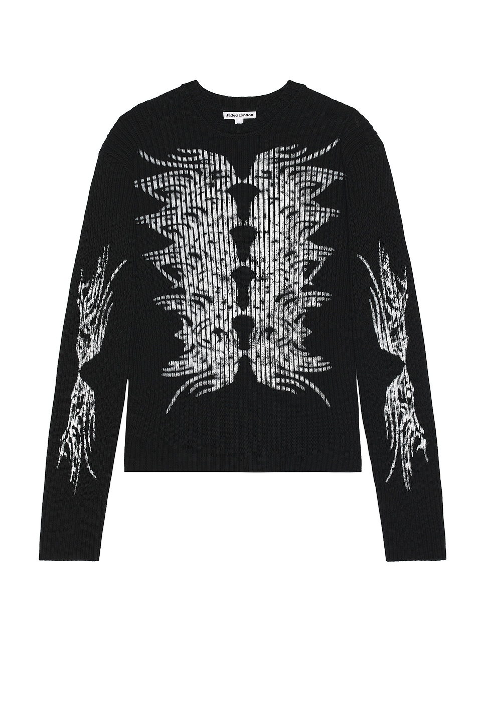 Jaded London Tattoo Ribbed Knit Jumper