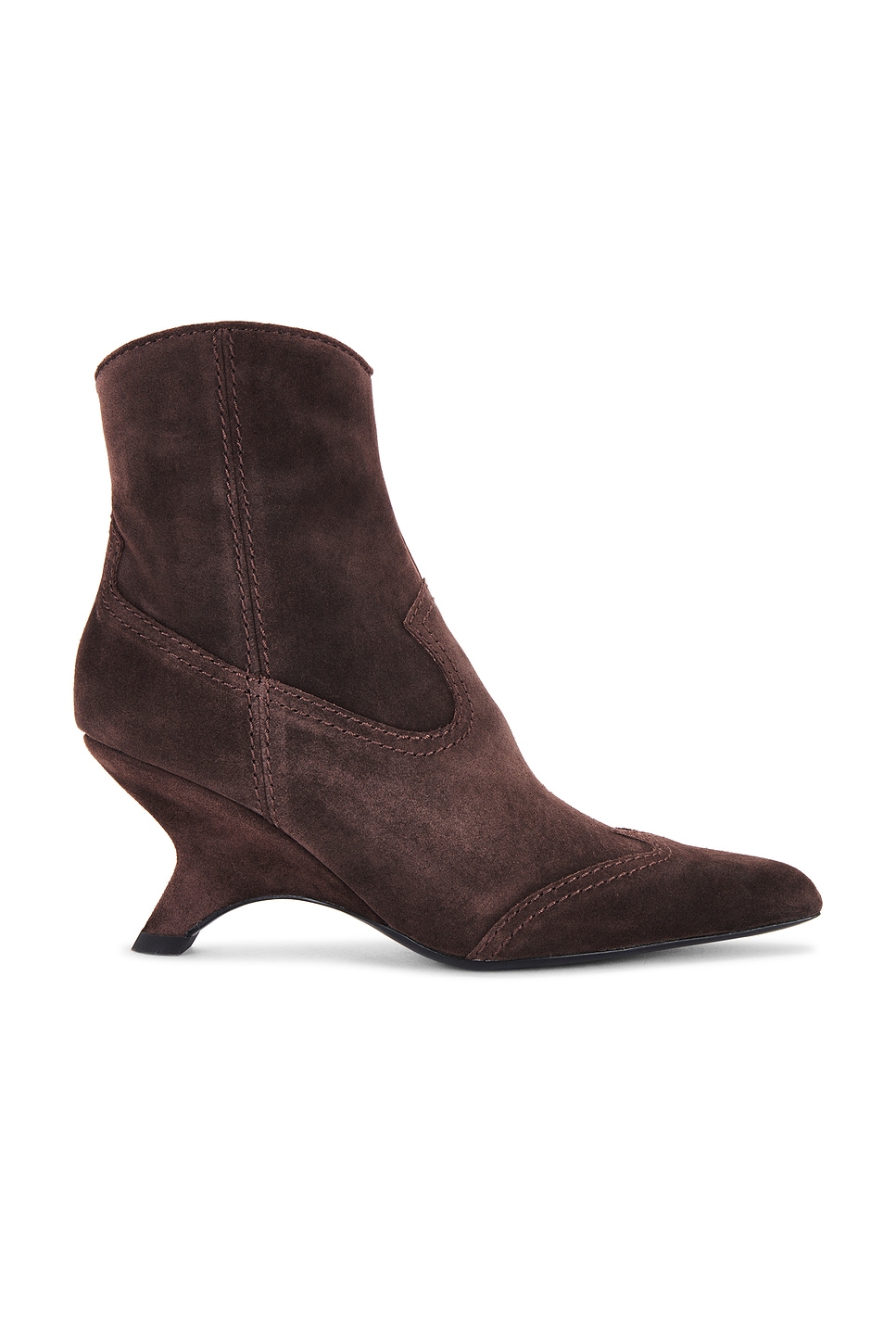 SIMKHAI Shadow Western Suede Boot