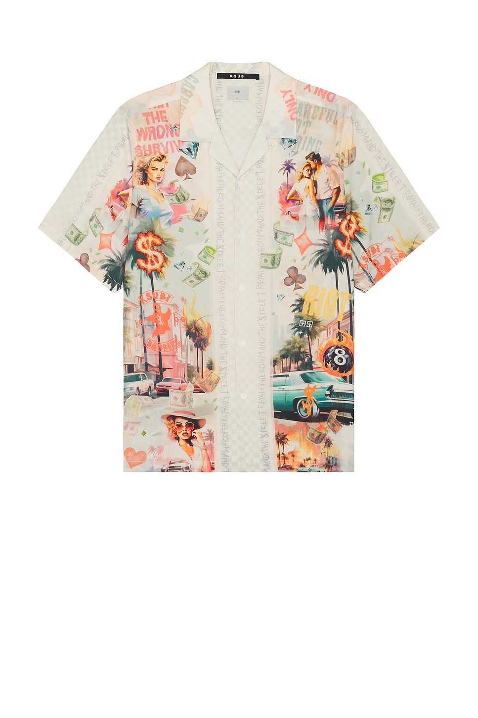 Ksubi World Order Resort Short Sleeve Shirt