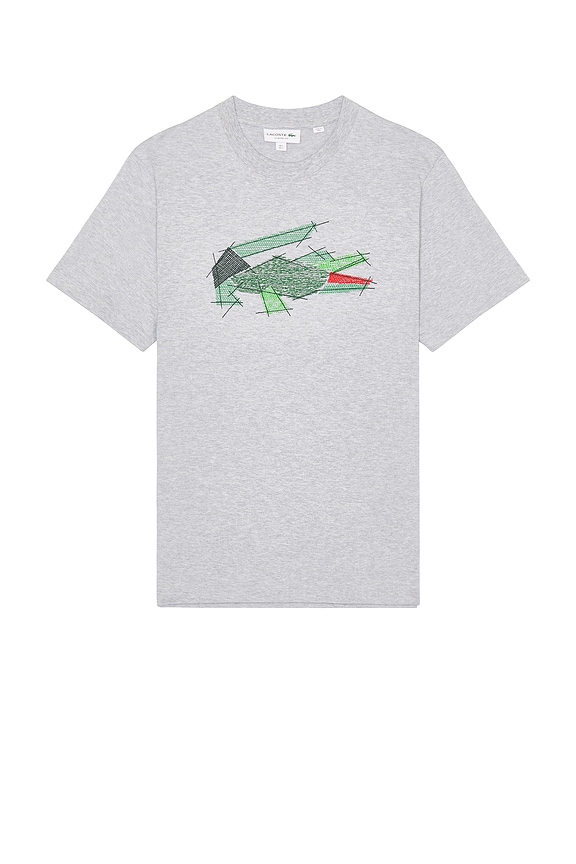 Lacoste Classic Fit Croc Graphic Tee