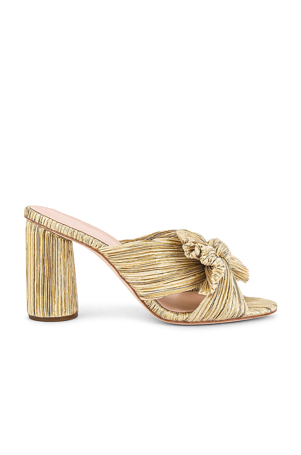 Loeffler Randall Penny High Heel Pleated Knot Slide