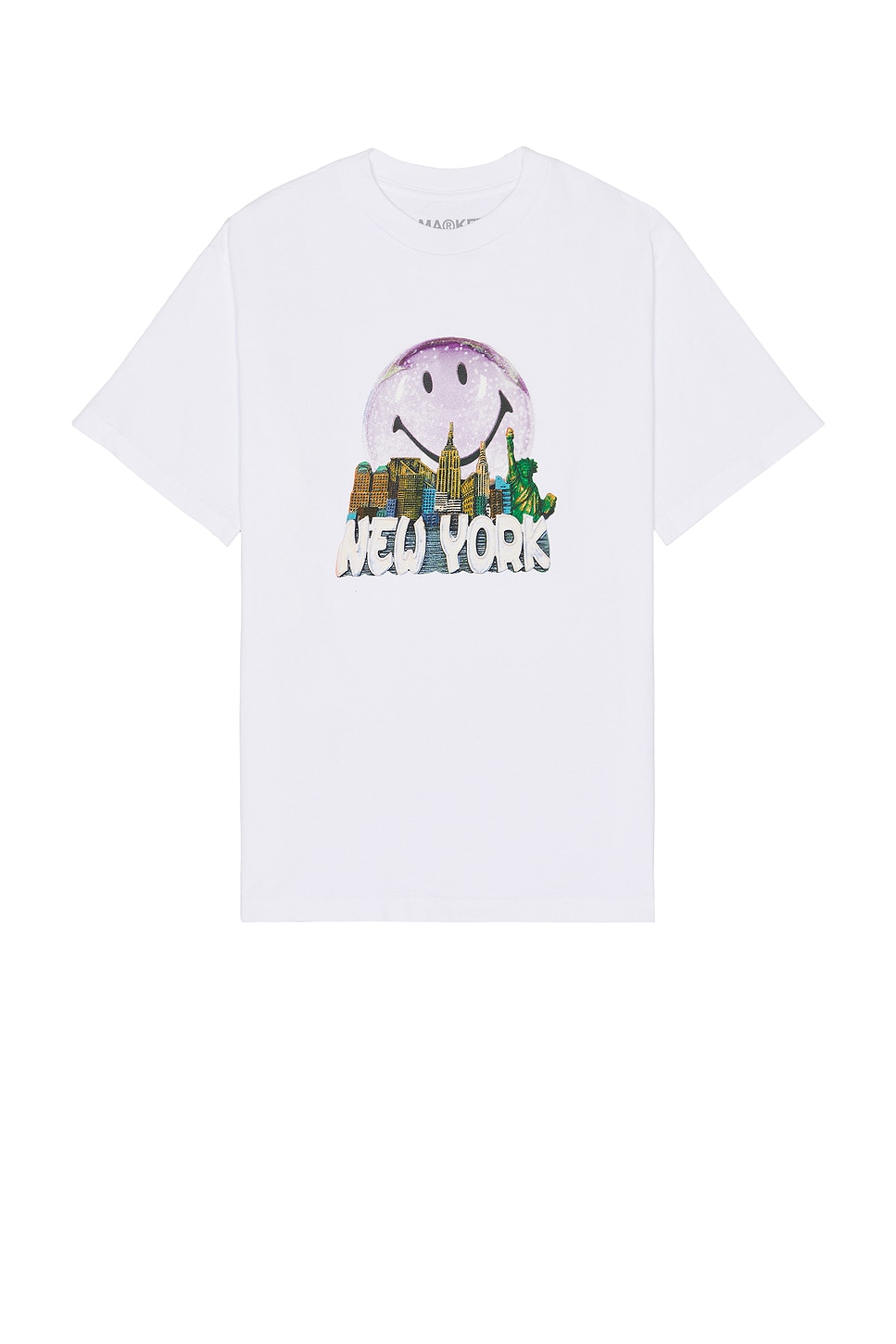 Market Smiley Snowglobe T-Shirt