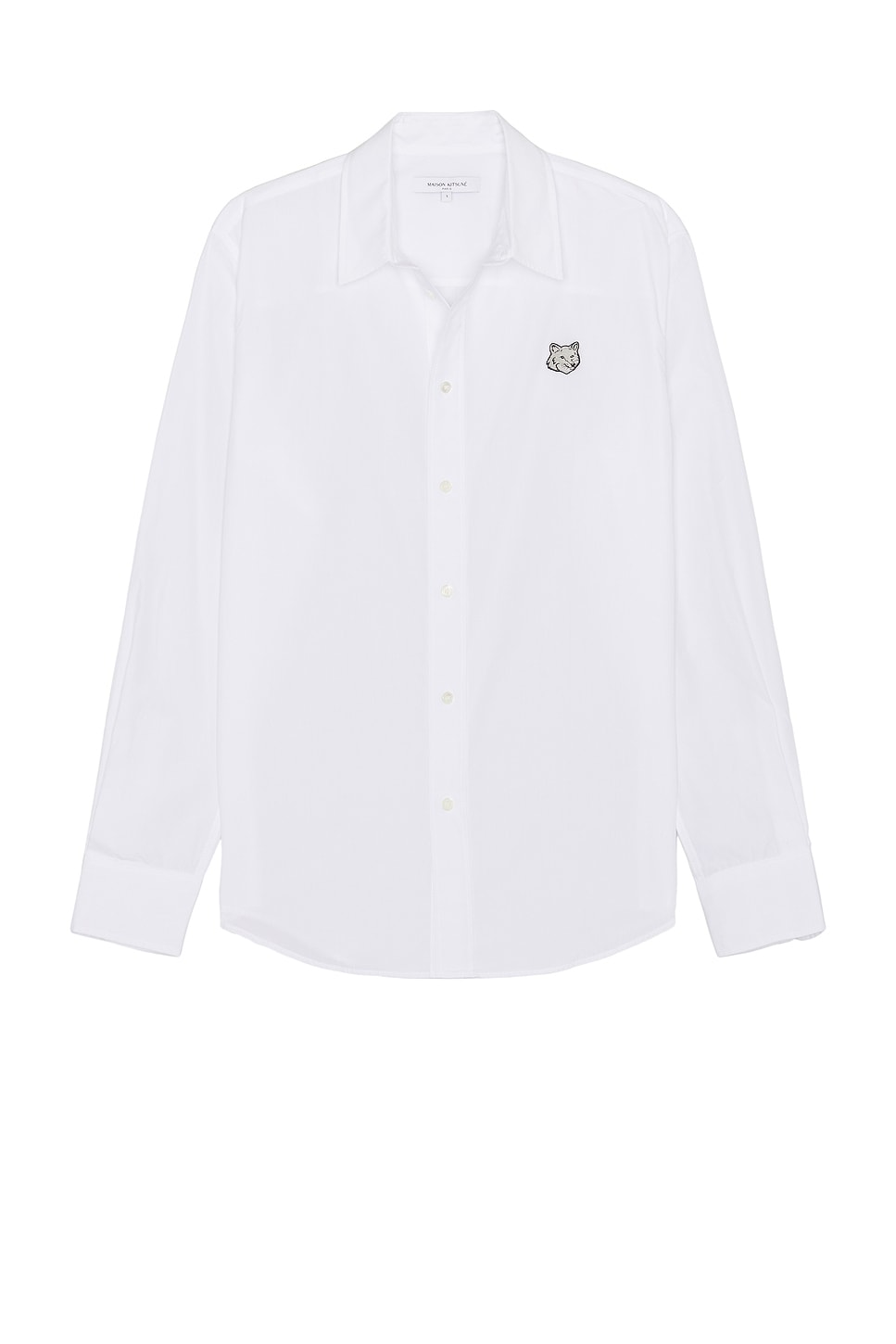 Maison Kitsune Bold Fox Head Casual Shirt