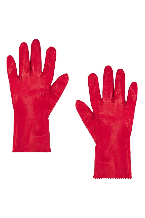 MANOKHI Short Leather Gloves