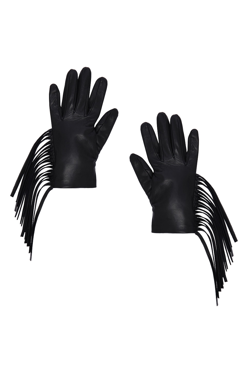 MANOKHI Short Fringed Gloves