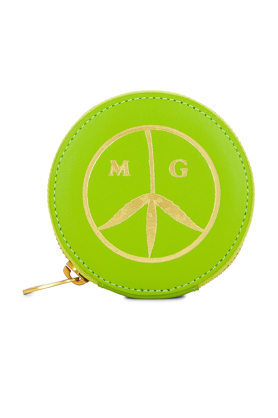 Mister Green Round Satchel Wallet