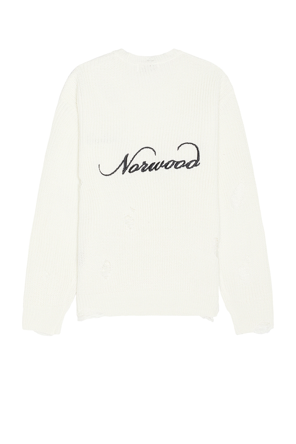 Norwood Distressed Logo Sweater