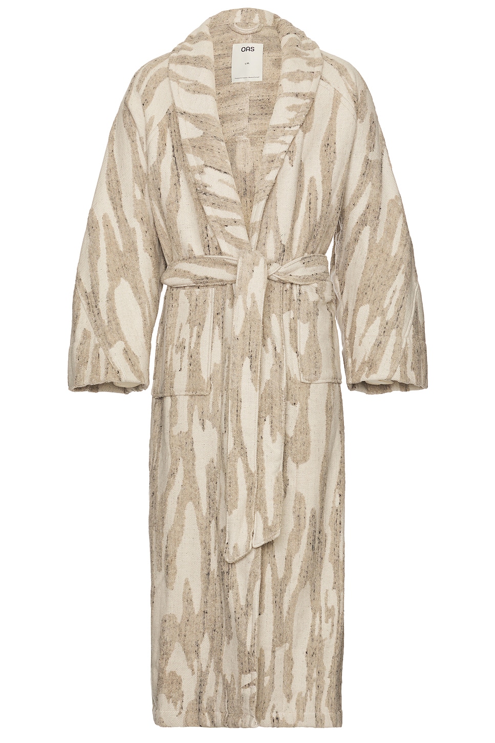 OAS Linen Terry Statement Robe