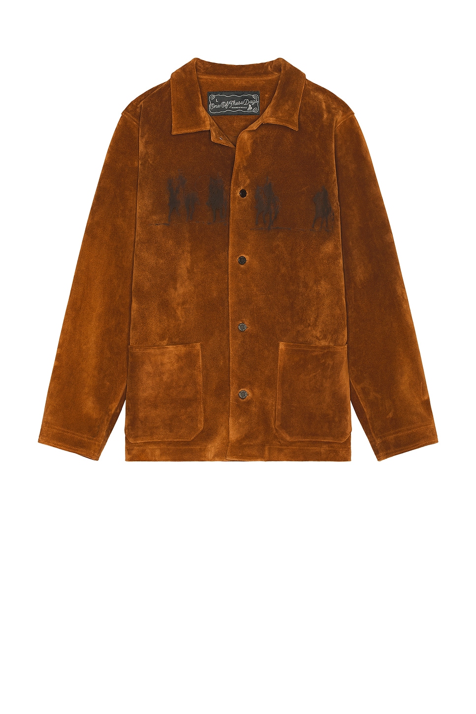 ONE OF THESE DAYS Suede Chore Jacket