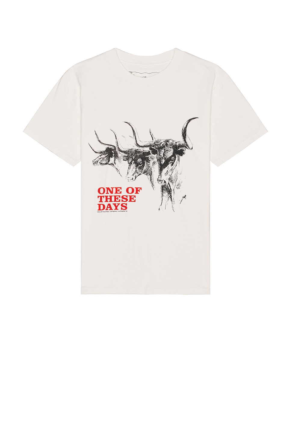 ONE OF THESE DAYS Long Horn T-Shirt