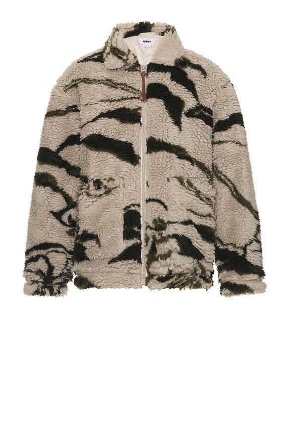 Obey Mushroom Sherpa Jacket