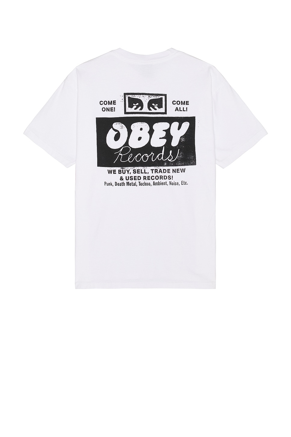 Obey Records Buy, Sell, Trade T-Shirt