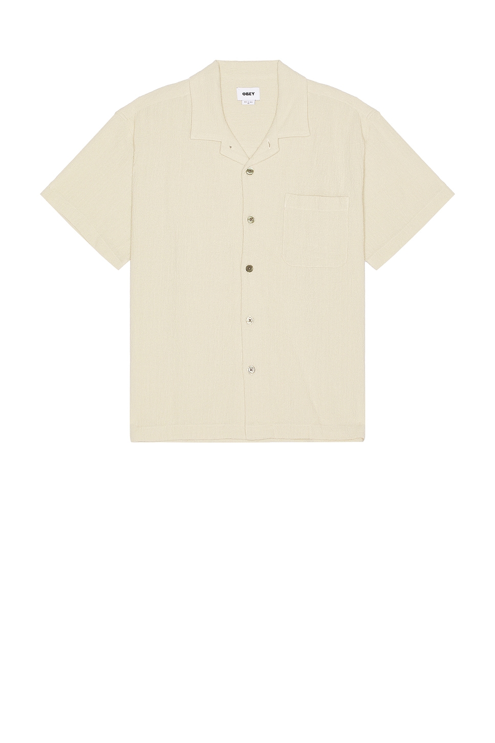 Obey Curtis Woven Seersucker Shirt