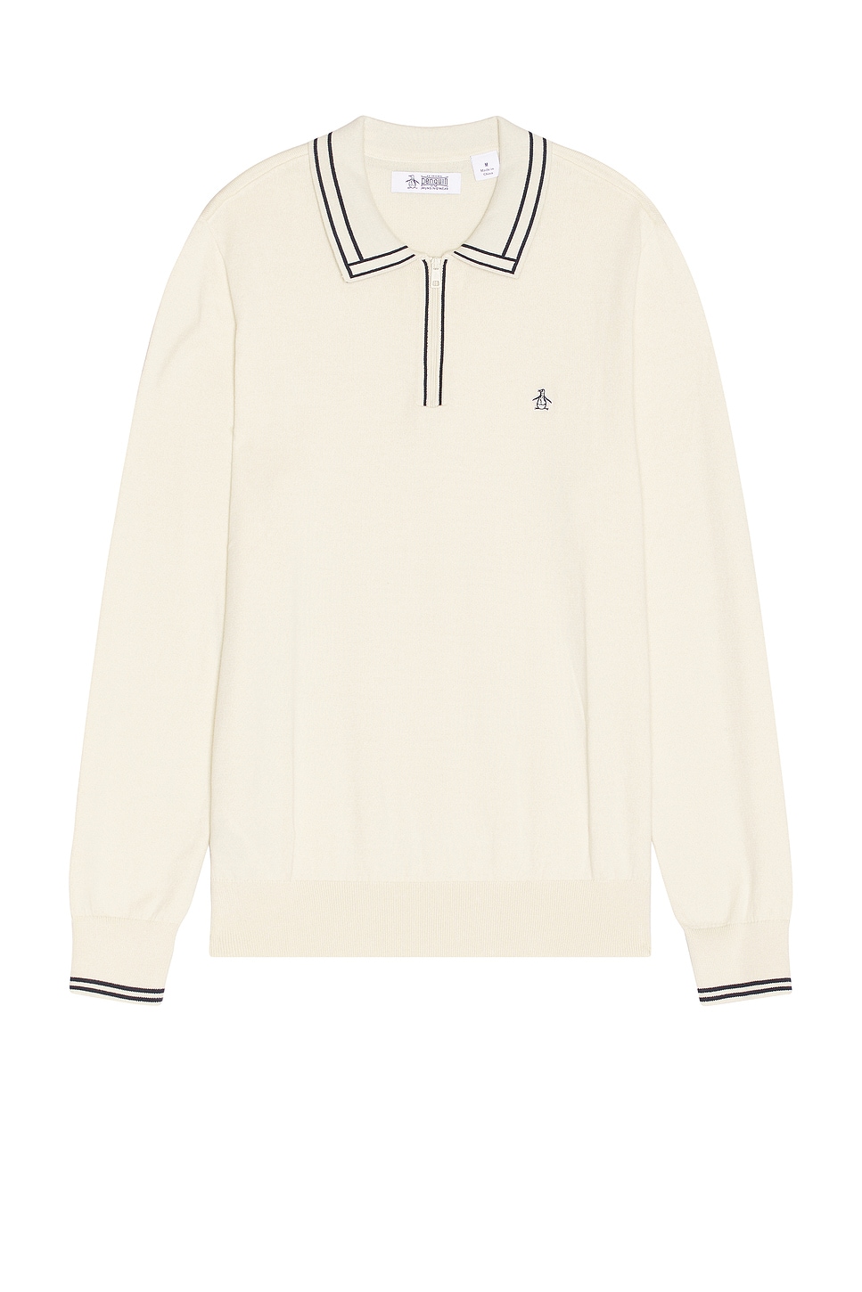 Original Penguin Long Sleeve Quarter Zip