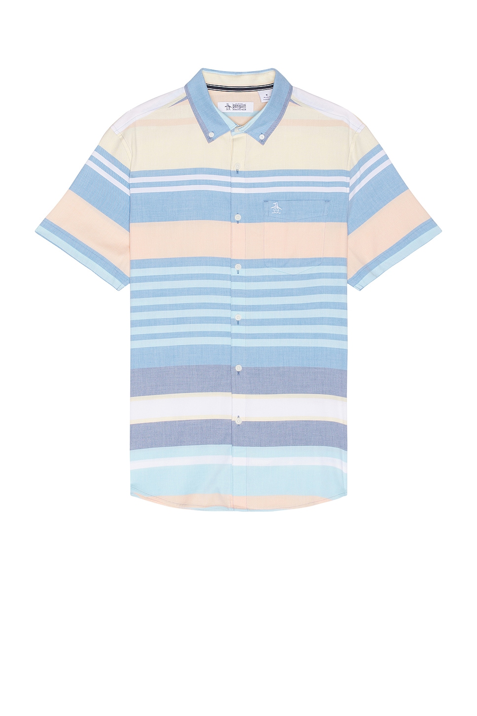 Original Penguin Multi Stripe Short Sleeve Shirt