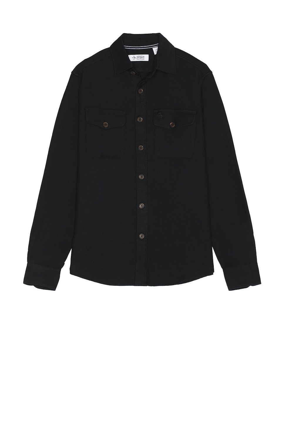 Original Penguin Double Cloth Loopback Shirt