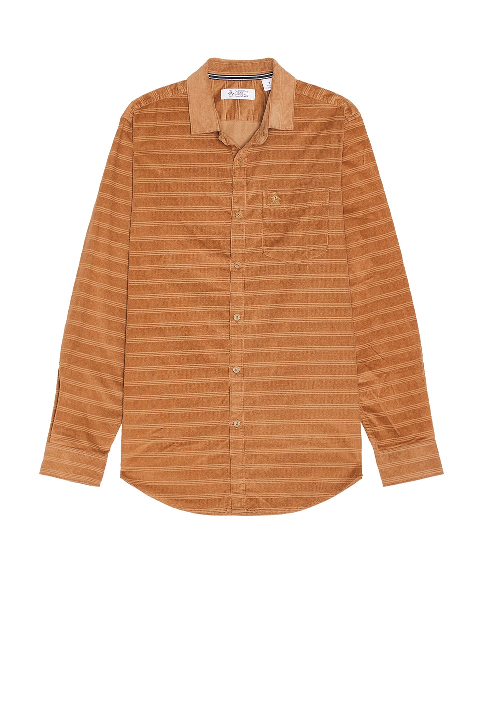 Original Penguin Long Sleeve Corduroy Shirt