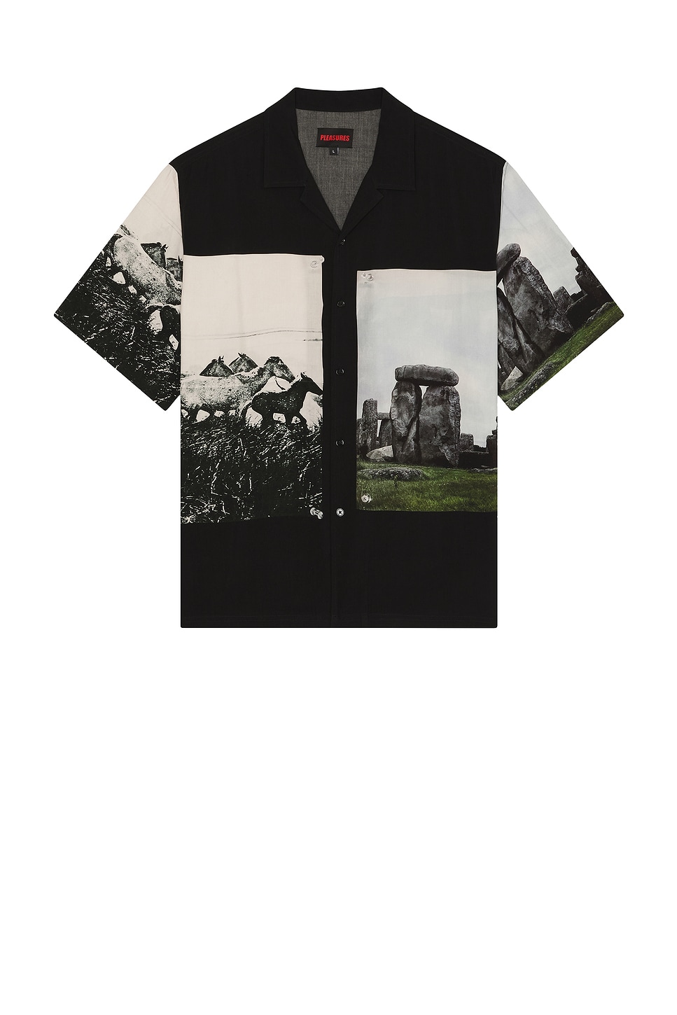 Pleasures Stone Horse Button Down