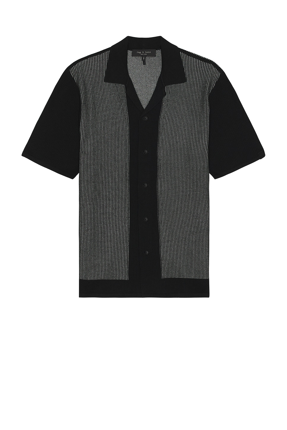 Rag & Bone Harvey Knit Camp Shirt