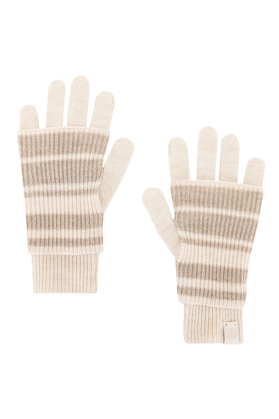 Rag & Bone Blake Stripe Layered Gloves