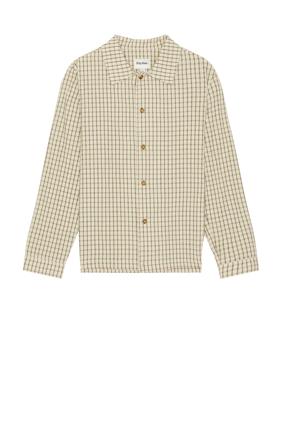 Rhythm Apres Check Long Sleeve Shirt