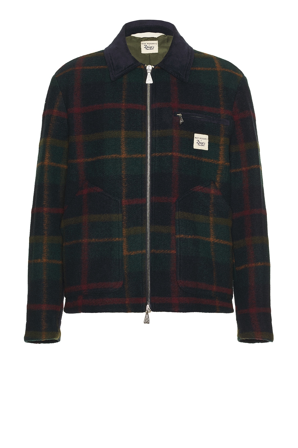 Roy Roger's Work Short Jacket Check