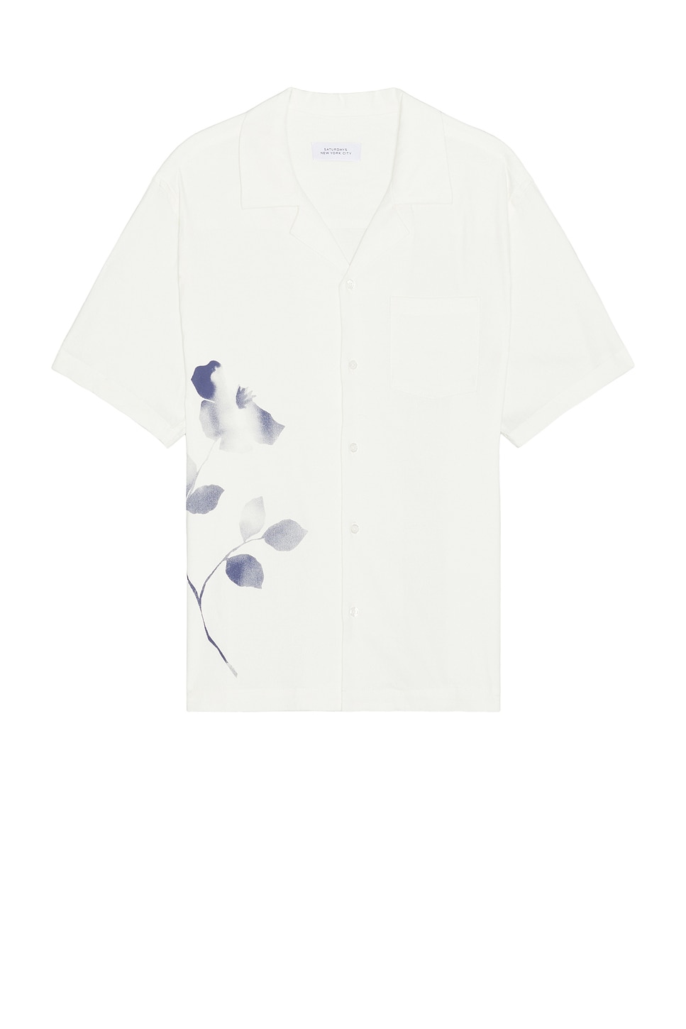 SATURDAYS NYC Canty Floral Impressions Shirt