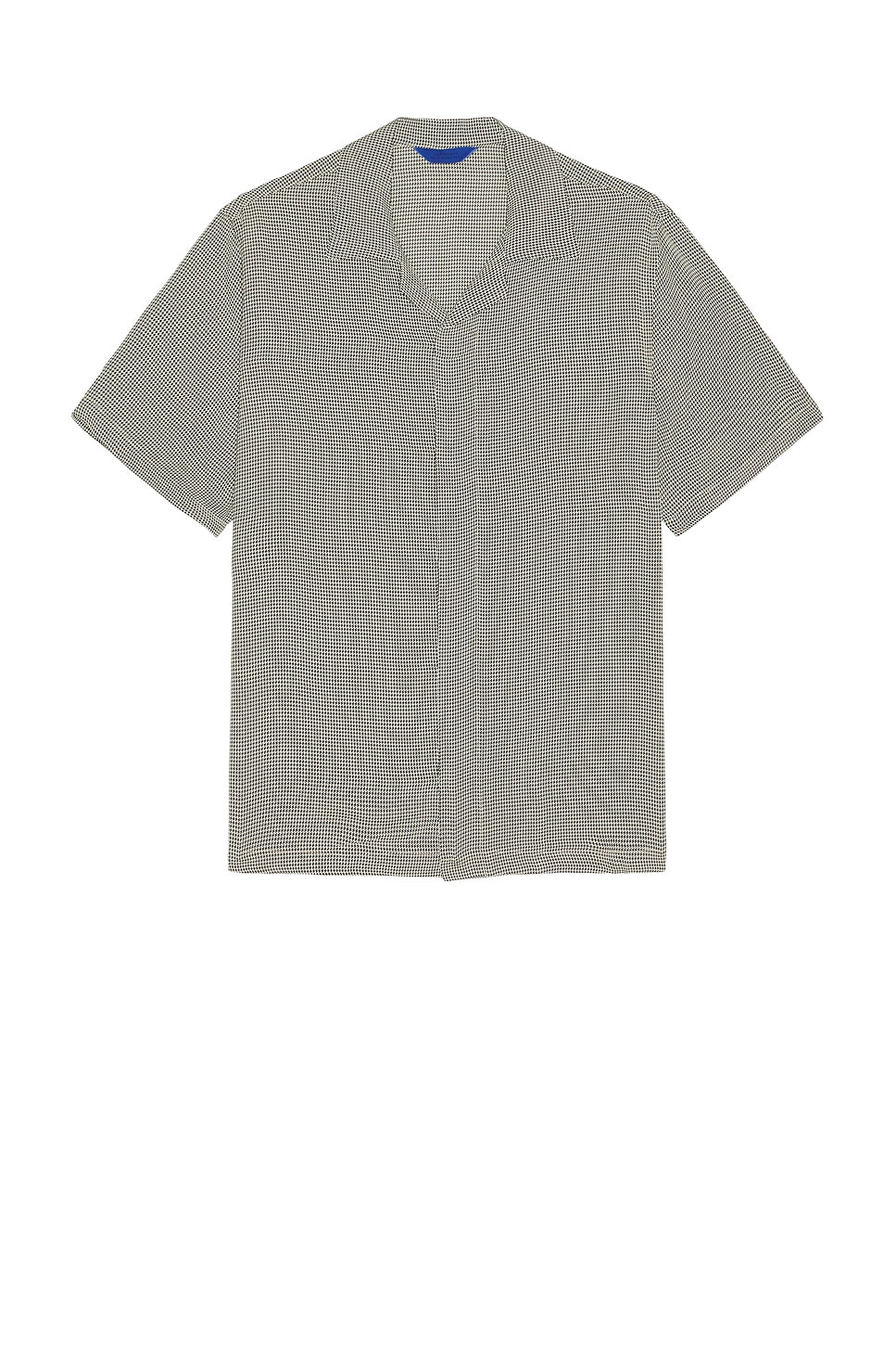 SATURDAYS NYC York Mini Houndstooth Short Sleeve Shirt