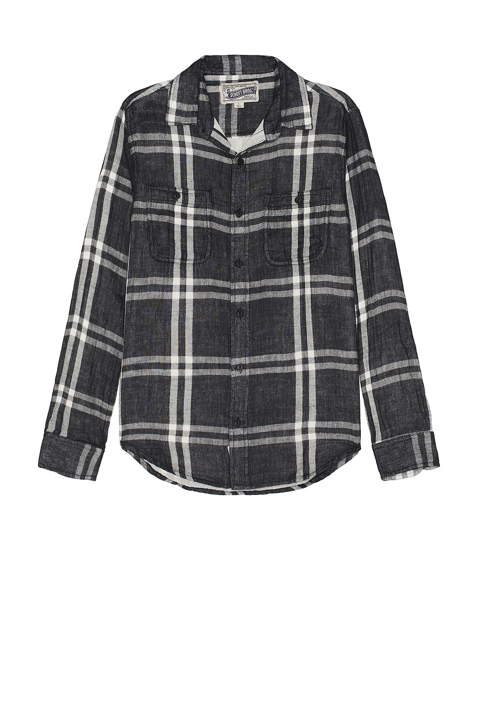 Schott Double Weave Plaid Work Shirt