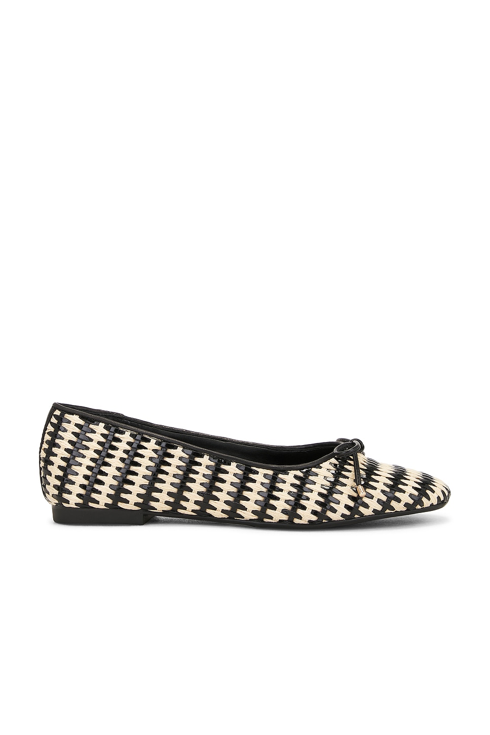 Schutz Arissa Straw Flat