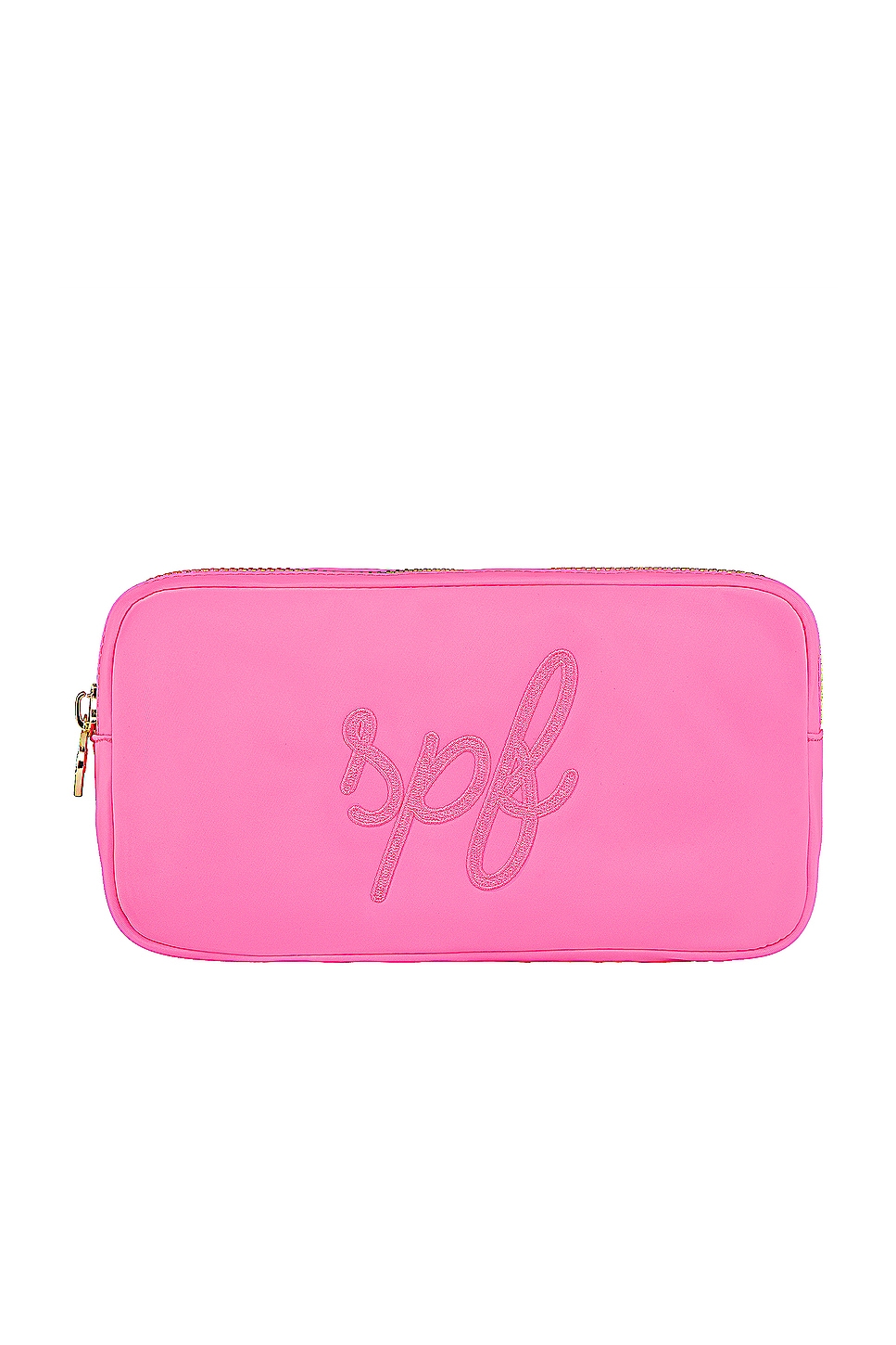 Stoney Clover Lane Bubblegum SPF Embroidered Small Pouch