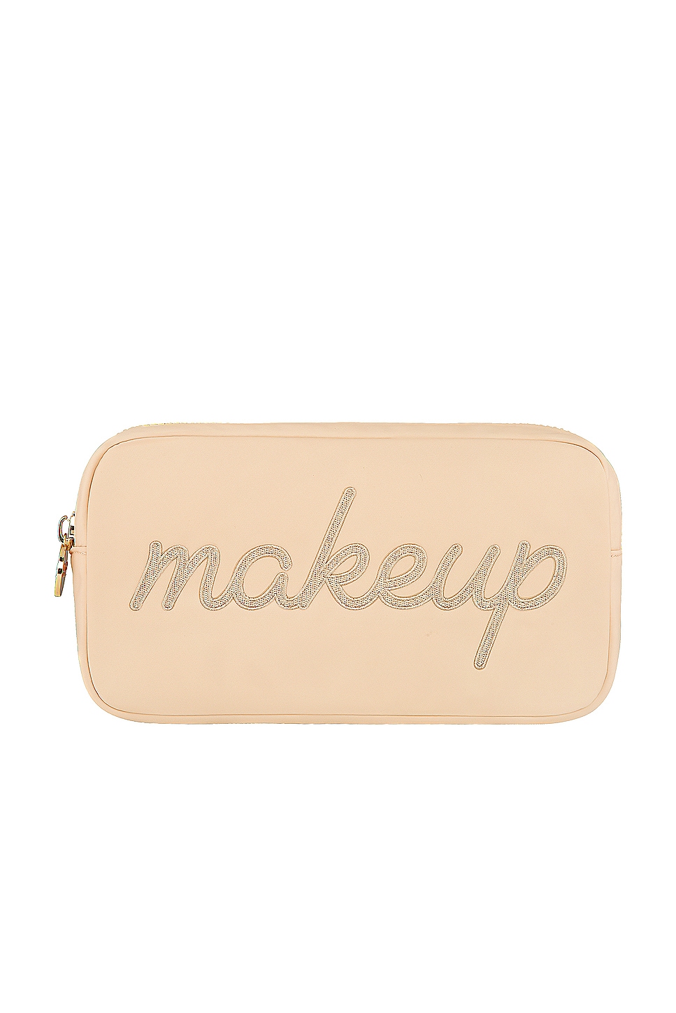 Stoney Clover Lane Sand Makeup Embroidered Small Pouch