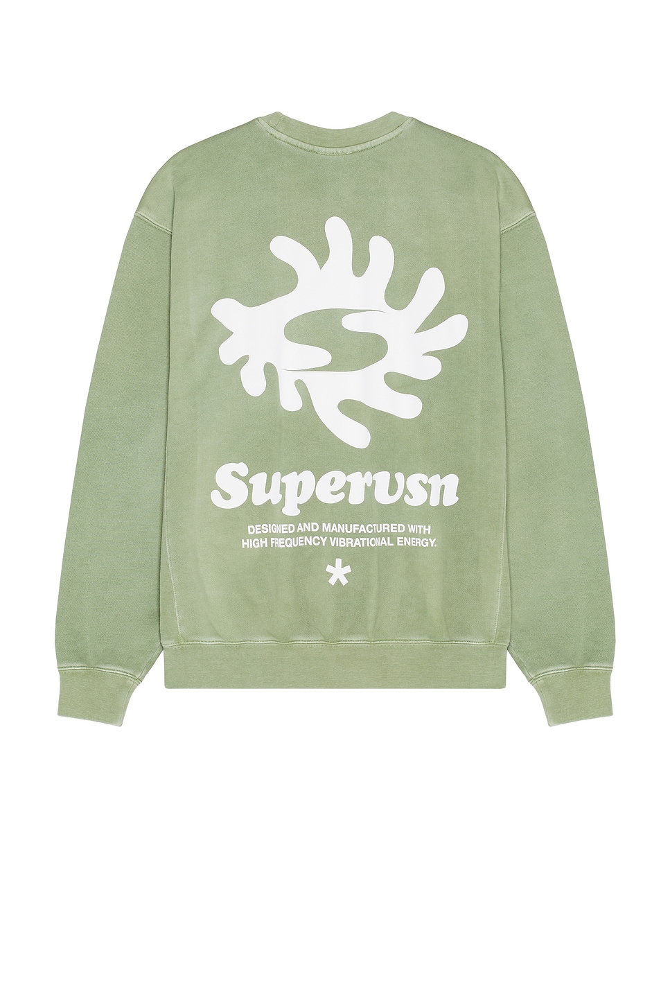 SUPERVSN Free Form Block Crewneck Sweatshirt