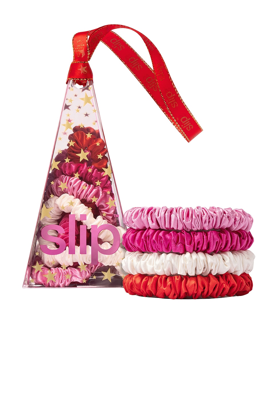 slip Skinny Scrunchie Ornament Set