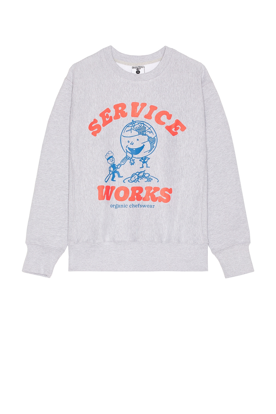 Service Works Organic Chefswear Crewneck