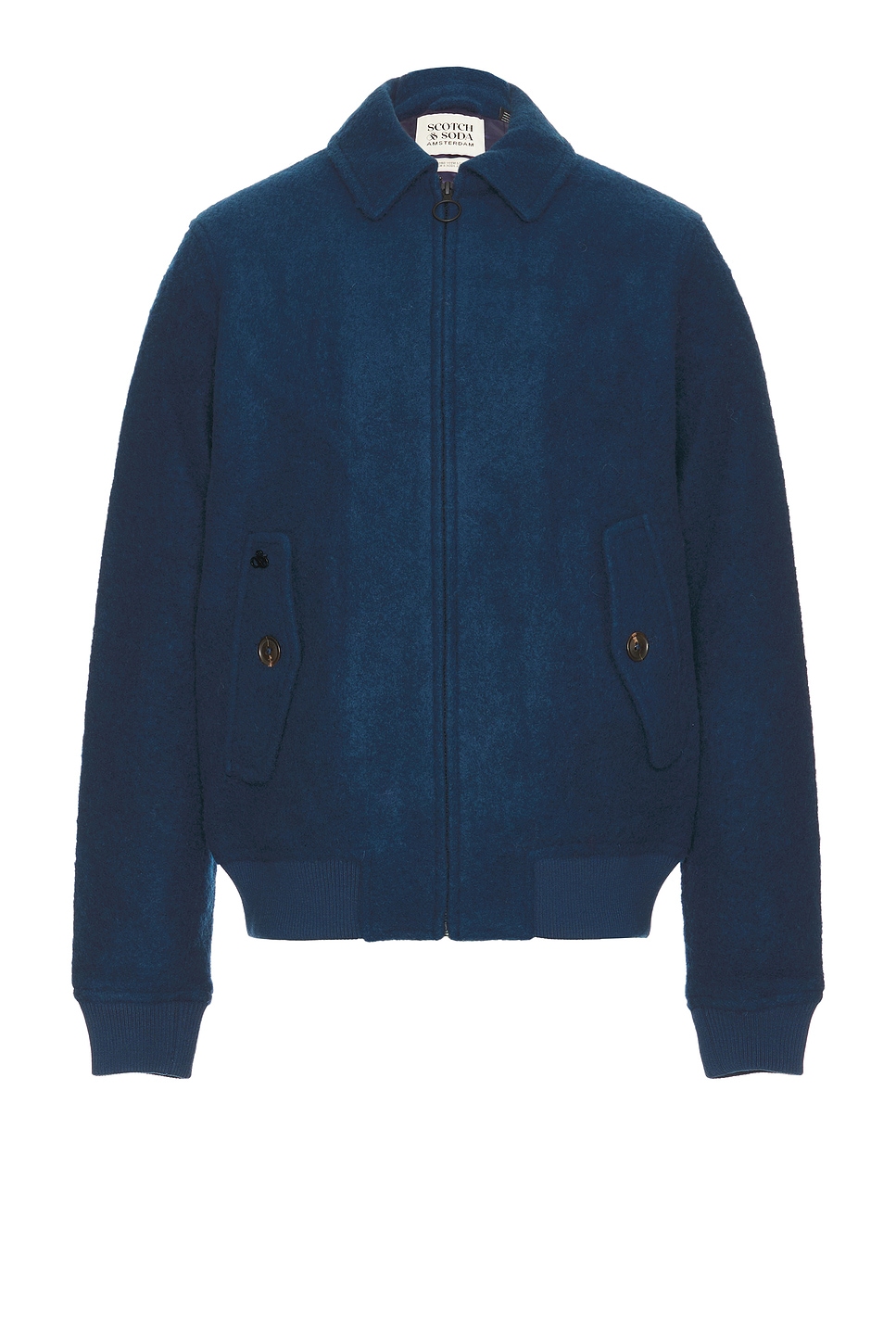 Scotch & Soda Faux Mohair Blouson Jacket