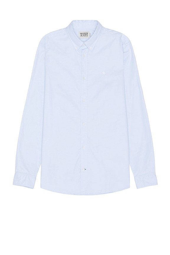 Scotch & Soda Organic Oxford Long Sleeve Shirt