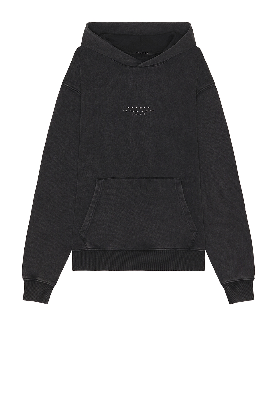 Stampd Strike Stack Logo Cropped Hoodie