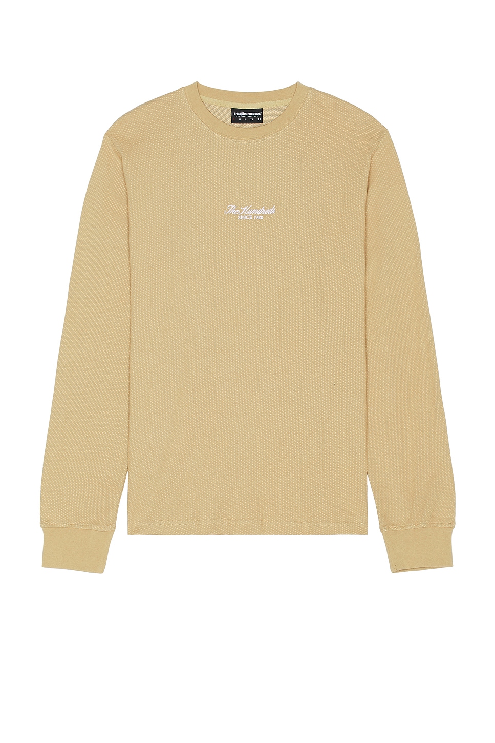 The Hundreds Rich Logo Long Sleeve Tee