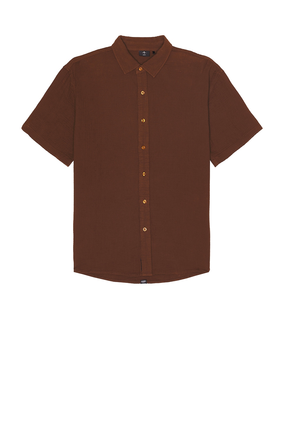 THRILLS Minimal Seersucker Short Sleeve Shirt