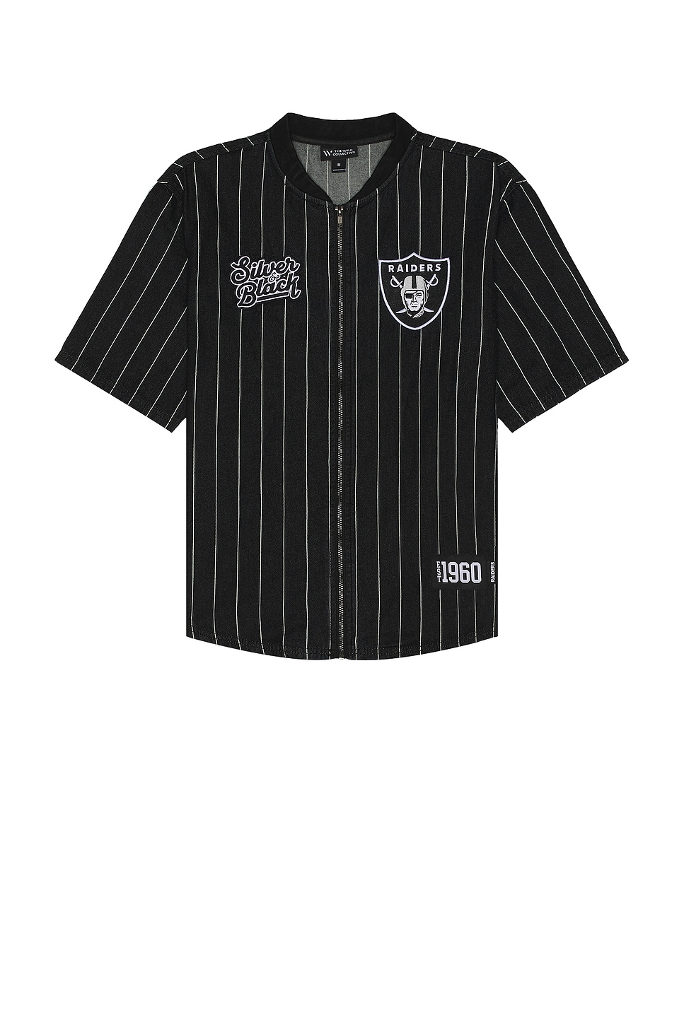 The Wild Collective Raiders Zip Front Top Jersey