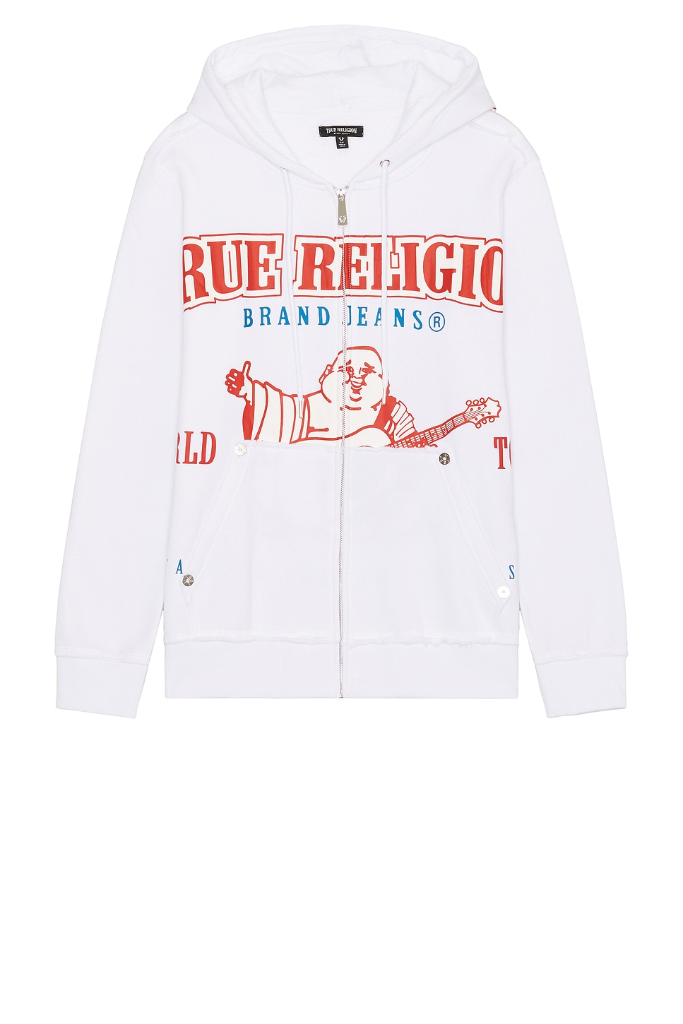 True Religion Exaggerated Icon Zip Hoodie