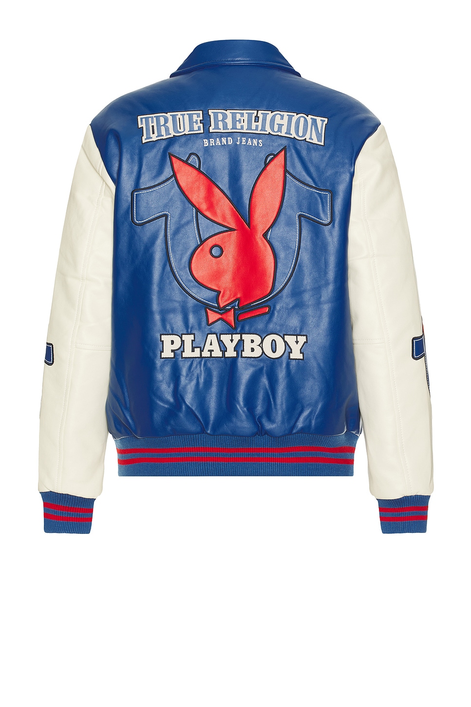 True Religion x Playboy PU Bomber Jacket