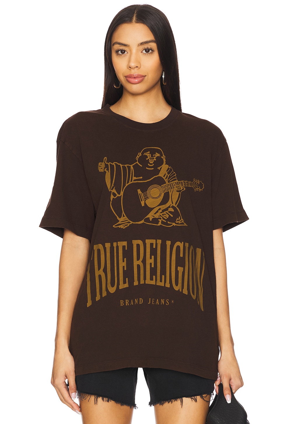 True Religion Crackle Vintage Tee