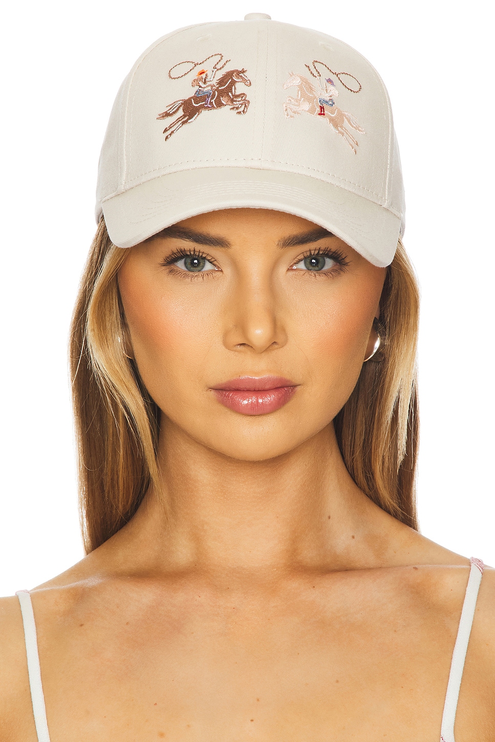 Understated Leather Embroidered Baseball Hat