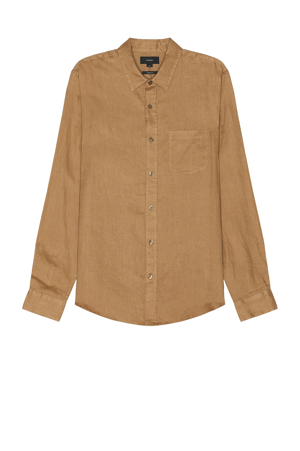 Vince Linen Long Sleeve Shirt