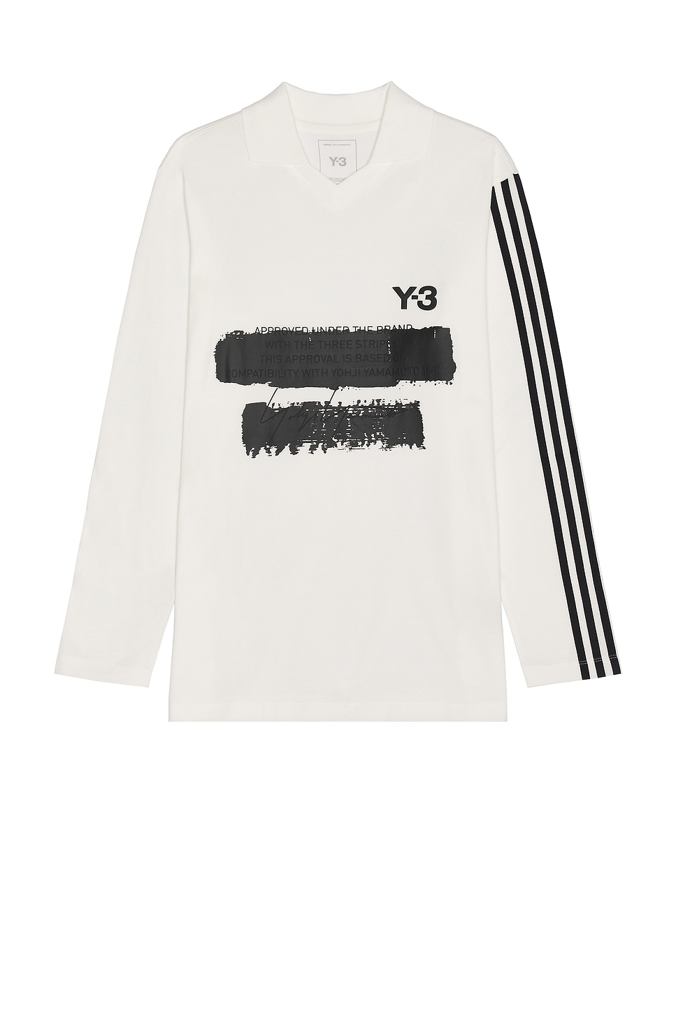 Y-3 Yohji Yamamoto Gfx Logo Tee