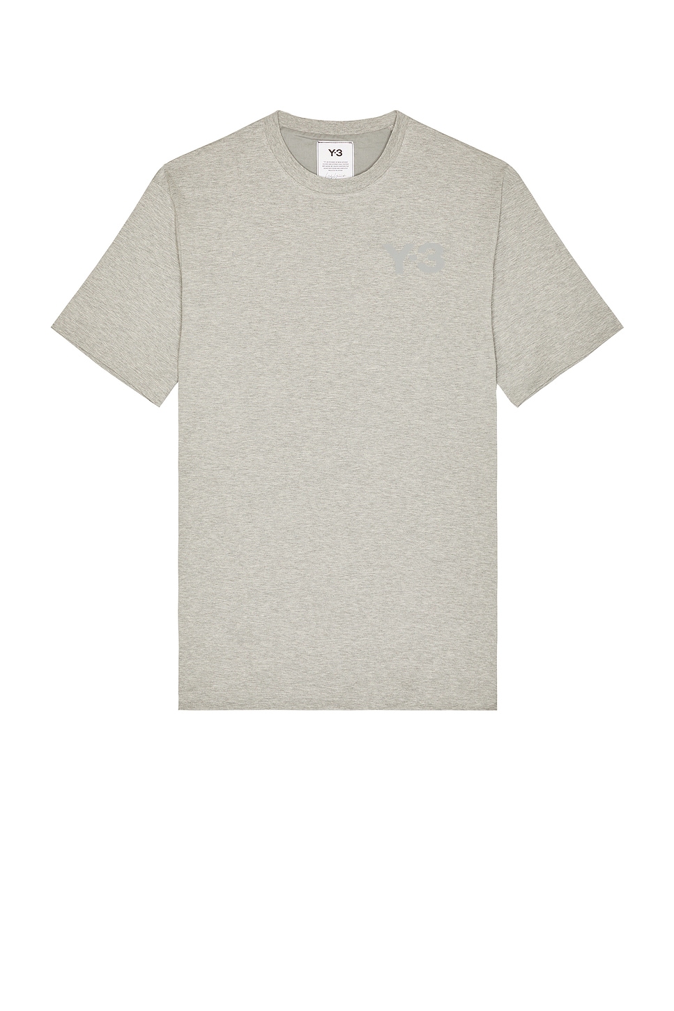 Y-3 Yohji Yamamoto Chest Logo Short Sleeve Tee